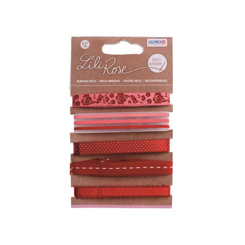 Deco lint rode tinten