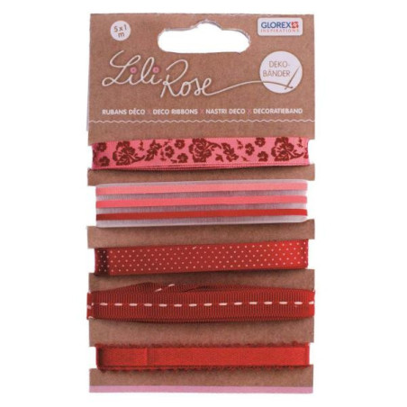 Deco lint rode tinten