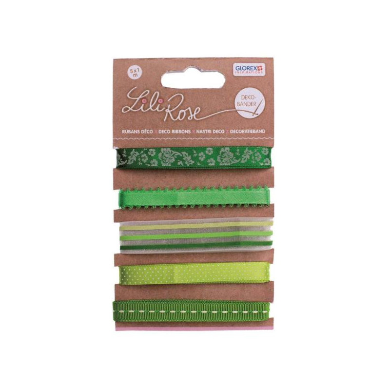 Deco lint groene tinten