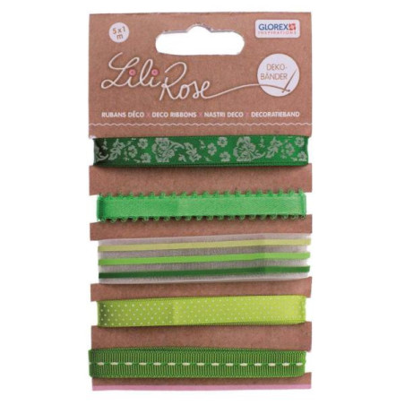 Deco lint groene tinten