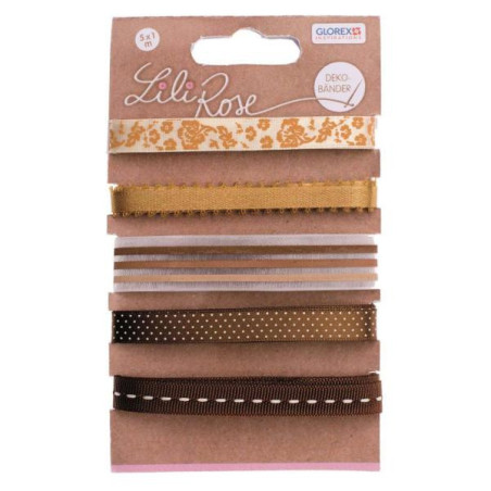 Deco lint bruine tinten
