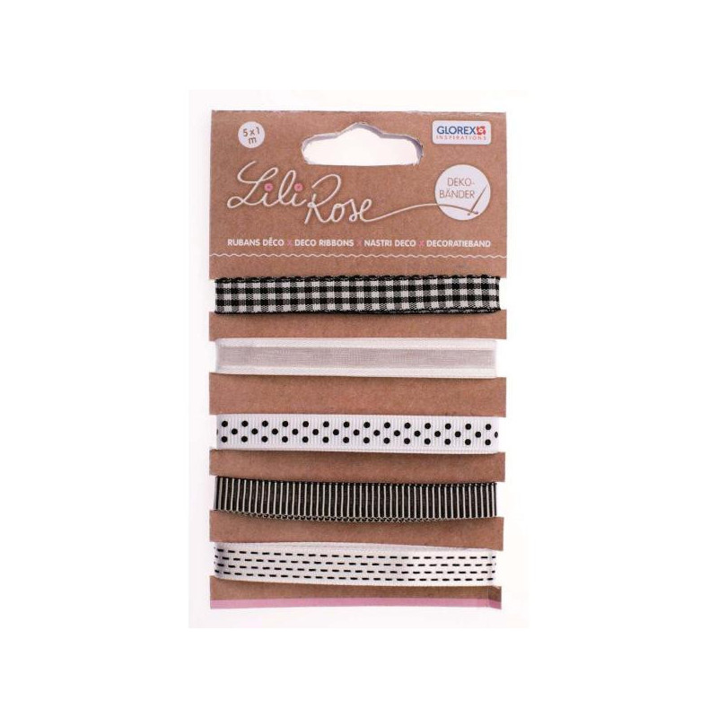 Deco lint black-white tinten