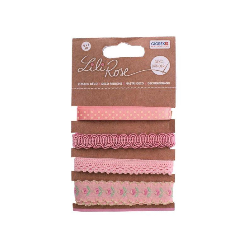 Deco lint roze tinten