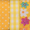 Textiellint yellow I zelfklevend