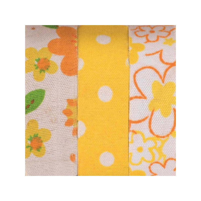 Textiellint yellow II zelfklevend