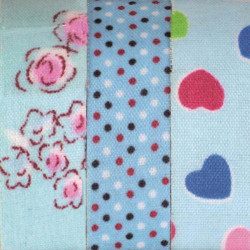 Textiellint blue II zelfklevend