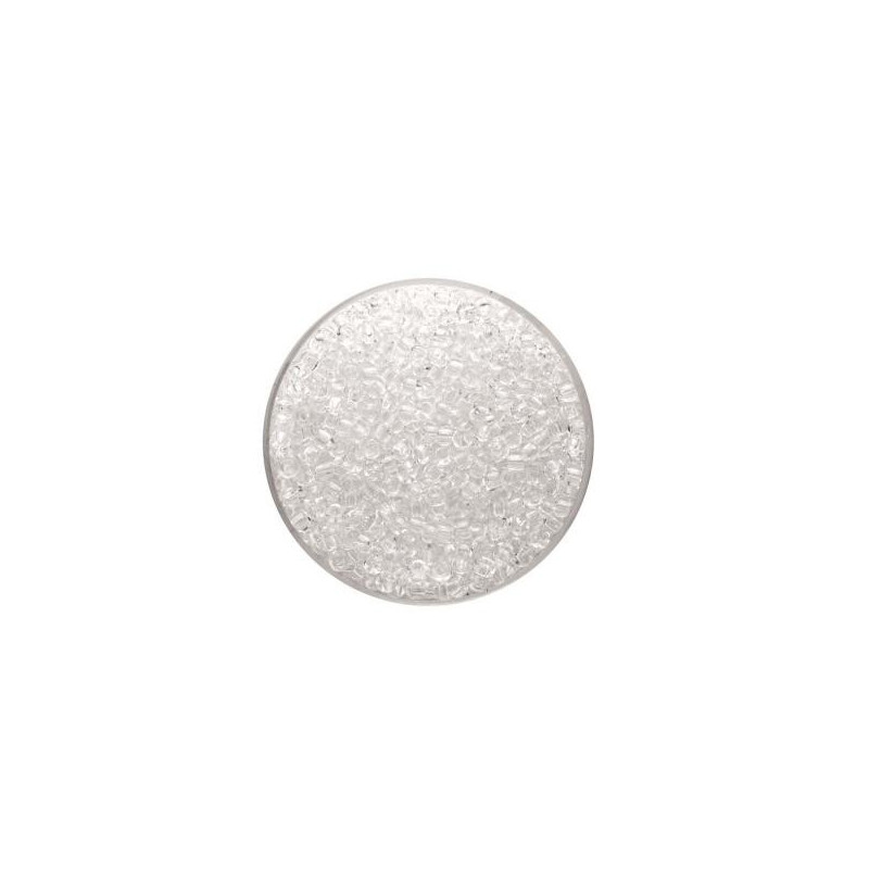 Rocailles transp. kristal 2,6mm 17g