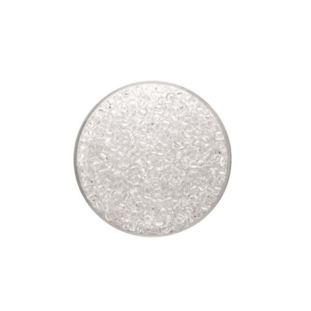 Rocailles transp. kristal 2,6mm 17g
