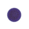 Rocailles transp. lapis 2,6mm 17g