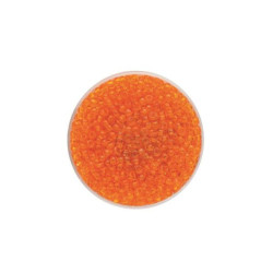 Rocailles transp. oranje 2,6mm 17g