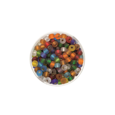 Rocailles 4,5mm mix silver