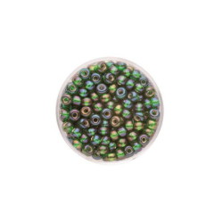 Rocailles 4,5mm d'green AB