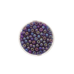 Rocailles 4,5mm d'blue AB