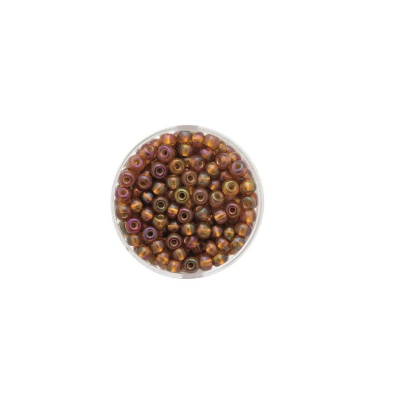 Rocailles 4,5mm topaz AB