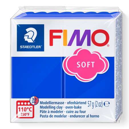 Fimo soft brilliant blauw