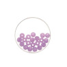 Bead 6mm Polaris mat 20pcs lilac