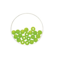 Bead 8mm Polaris mat 15pcs green