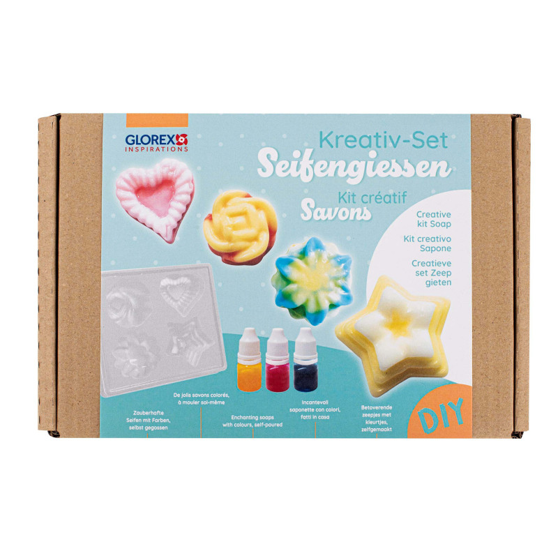 Knutselset zeepgieten