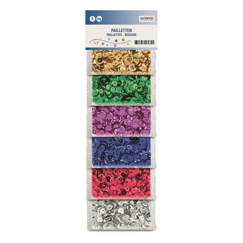 Pailletten assorti glans