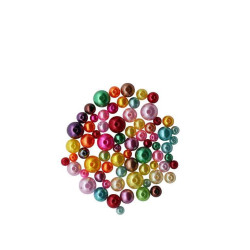 Kunststofkralen 6x12mm 25g glanzend