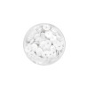 Pailletten wit 6mm 7gr