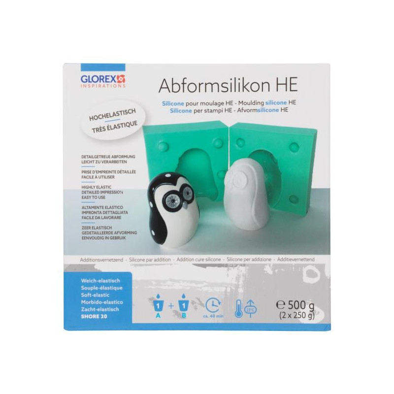 Afvormsilicone hoog elastisch 500g