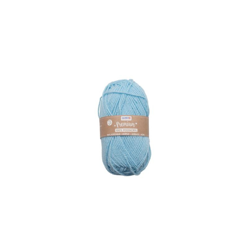 "Premium" wol light blue