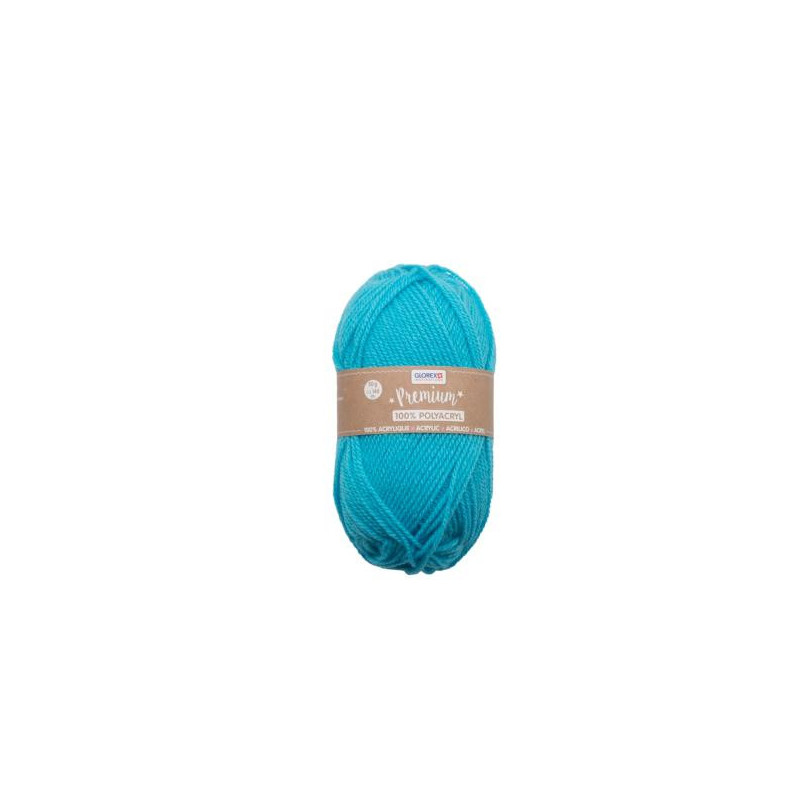 "Premium" wol turquoise