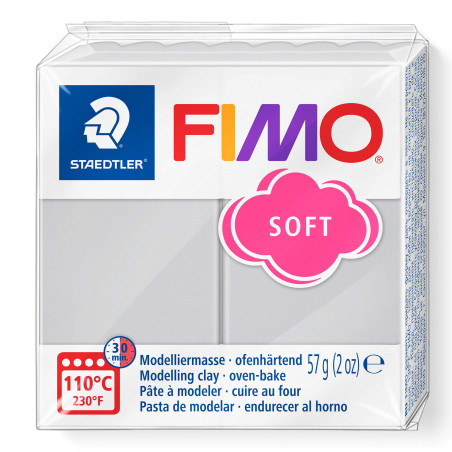 Fimo soft dolfijngrijs (80)