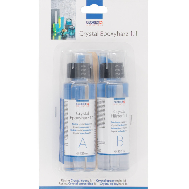 Kristal epoxygiethars 1:1 240ml