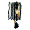 Armband DIY set, zwart