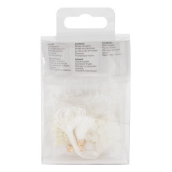 Armband DIY set, wit