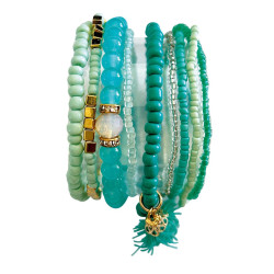 Armband DIY set, groen