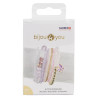 Armband DIY set, roze-lila