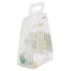 Armband DIY set, wit