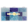 Kralen-set blauwe tinten