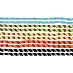 Chenilledraad gedraaid div. kleuren