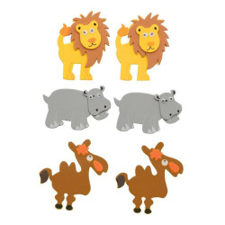 Hobbyrubber-stickers Afrika 2