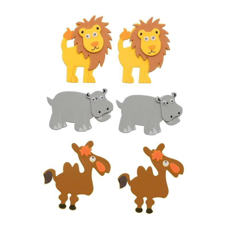 Hobbyrubber-stickers Afrika 2