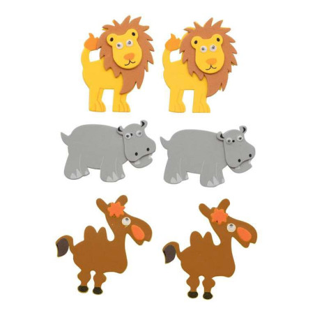 Hobbyrubber-stickers Afrika 2