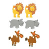 Hobbyrubber-stickers Afrika 2