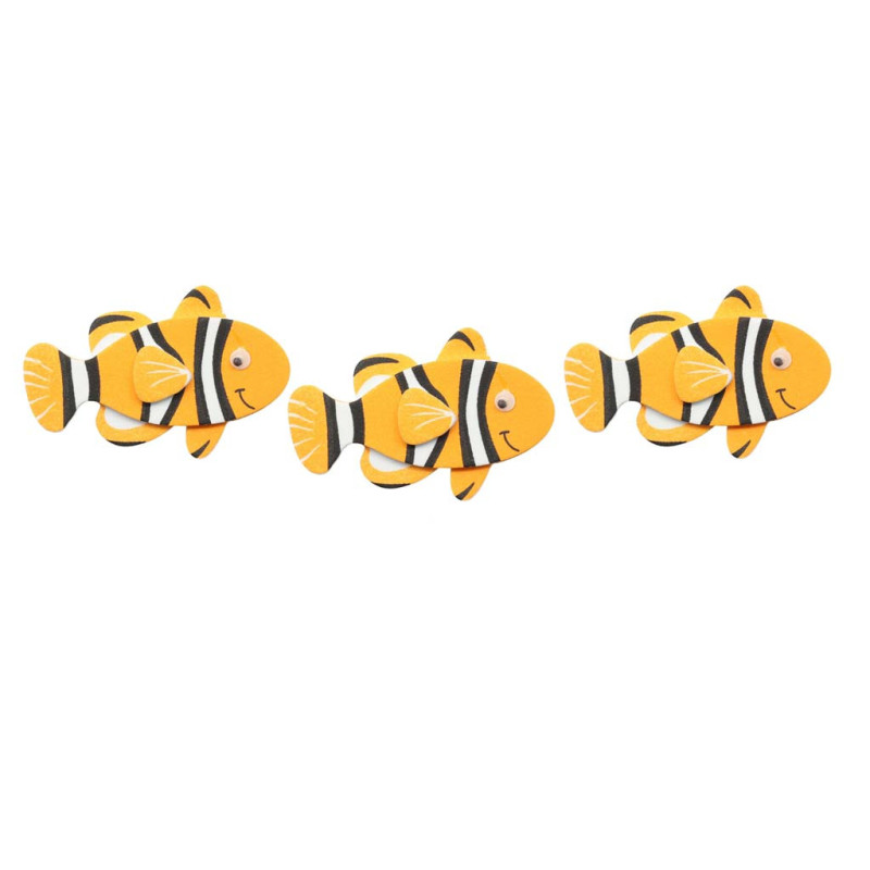 Hobbyrubber-stickers Vissen