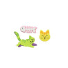 Hobbyrubber-stickers Poezen