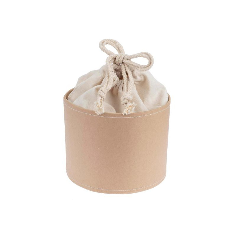 Box met katoenen zak ø120mm 150mm FSC®