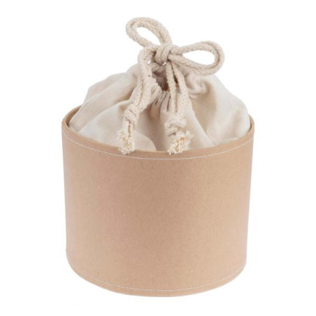 Box met katoenen zak ø120mm 150mm FSC®