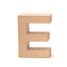 Papiermaché letter E