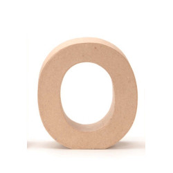 Papiermaché letter O