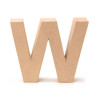 Papiermaché letter W