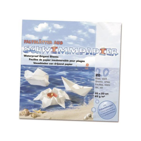 Vouwblaadjes 20x20cm 65gr