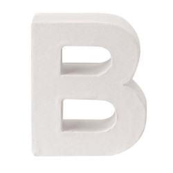 Papiermaché letter B